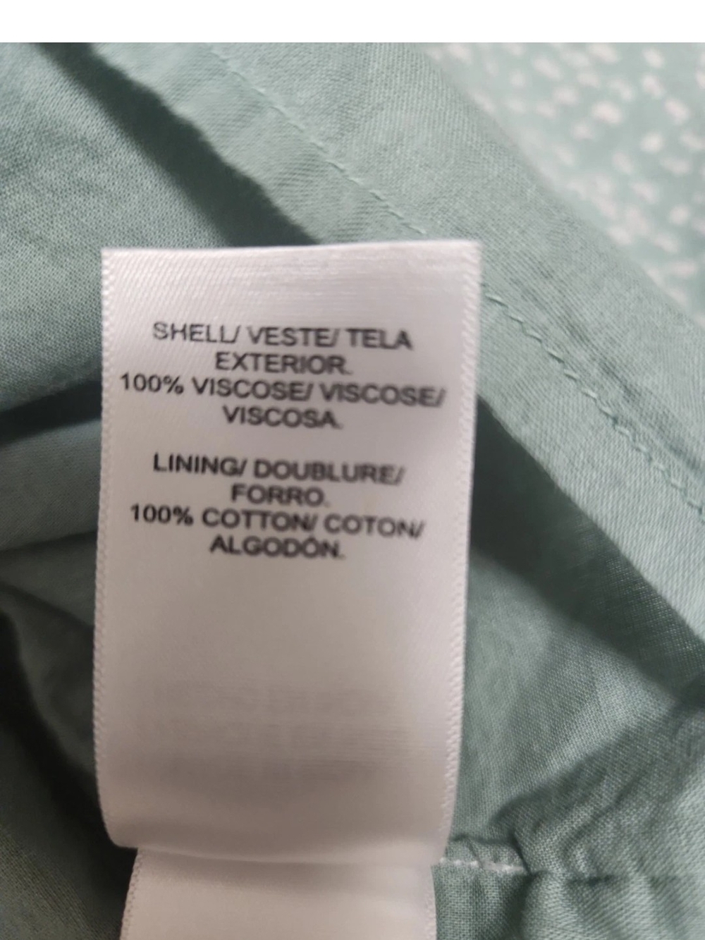 Lucky Brand Ditsy Floral Maxi Slip Dress M Sage Green Floral Boho Cottagecore - Picture 15 of 16
